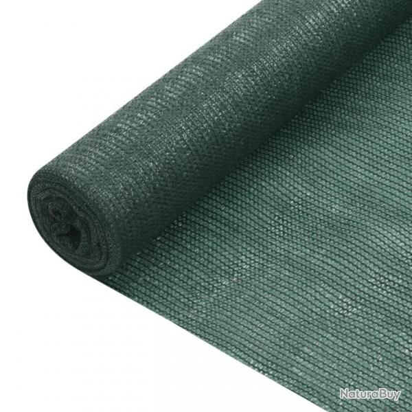 Filet brise-vue Vert 1x50 m PEHD 75 g/m