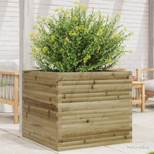 Jardinire 80x80x68,5 cm bois de pin imprgn