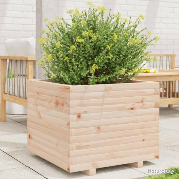 Jardinire 60x60x49,5 cm bois de pin massif