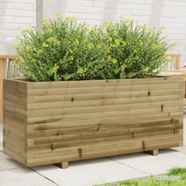 Jardinire 110x40x49,5 cm bois de pin imprgn