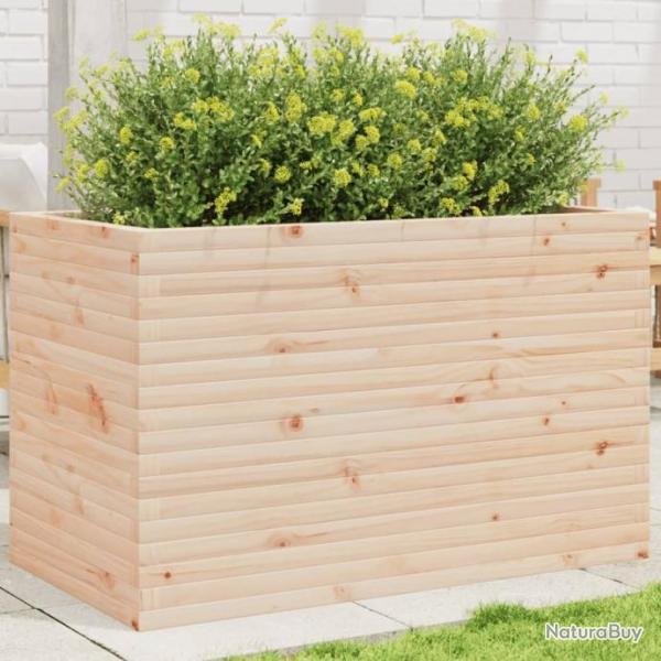 Jardinire 110x60x68,5 cm bois de pin massif