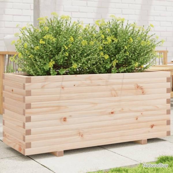 Jardinire 110x40x49,5 cm bois de pin massif