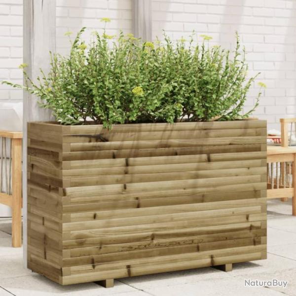 Jardinire 110x40x72 cm bois de pin imprgn