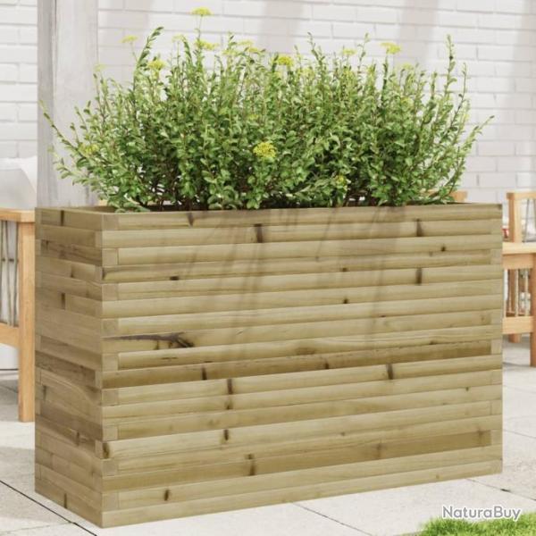 Jardinire 110x40x68,5 cm bois de pin imprgn