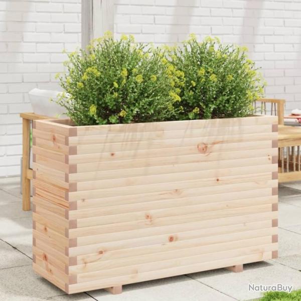 Jardinire 110x40x72,5 cm bois de pin massif