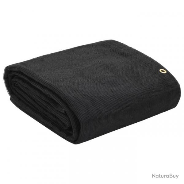 Filet de conteneur PEHD 3 x 5 m Noir