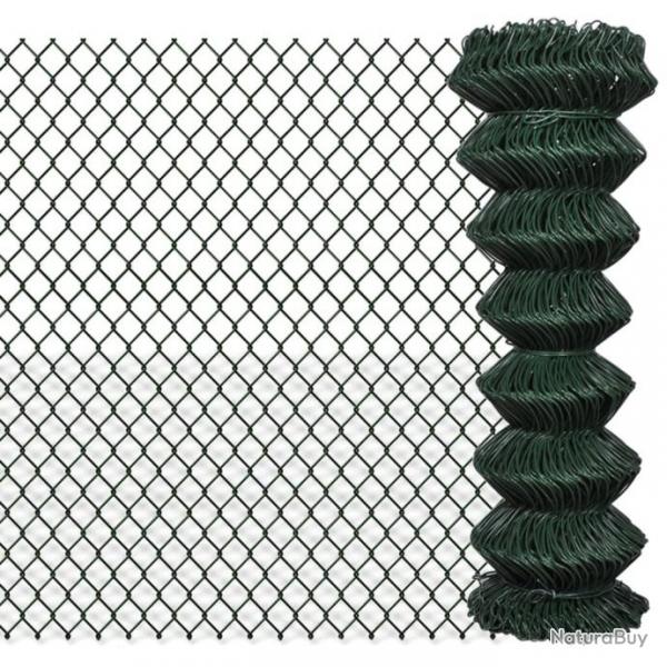 Clture  mailles losanges Acier 1,25x25 m