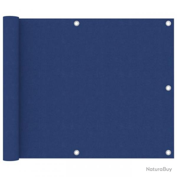 cran de balcon Bleu 75x600 cm Tissu Oxford