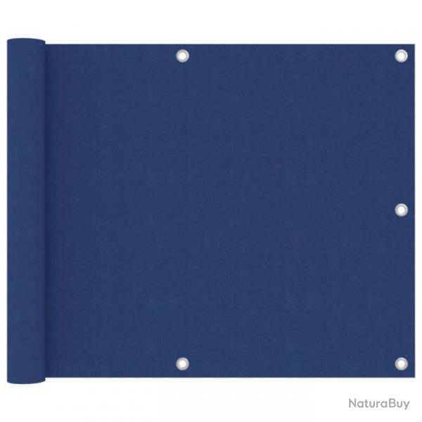 cran de balcon Bleu 75x500 cm Tissu Oxford