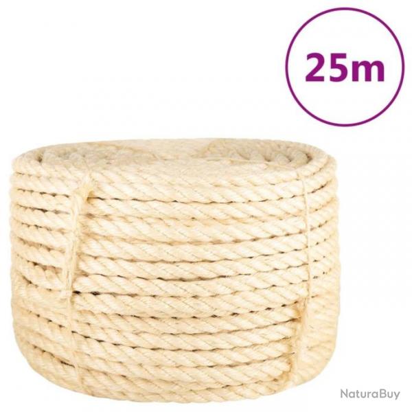 Corde 100 % sisal 16 mm 25 m