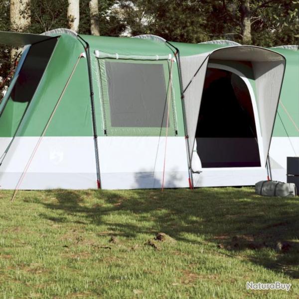 Tente de camping tunnel 4 personnes vert impermable