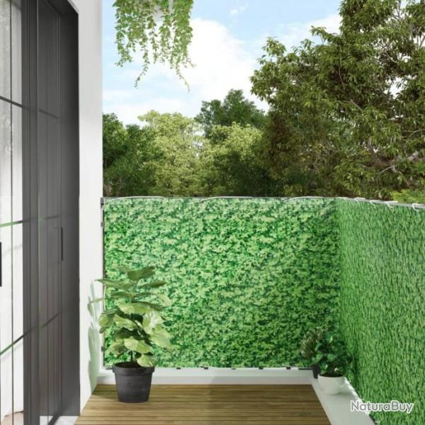 cran d'intimit de jardin aspect de plante vert 800x120 cm PVC