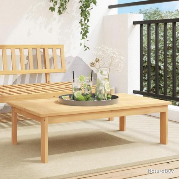 Table de jardin 100x60x30 cm bois d'acacia solide