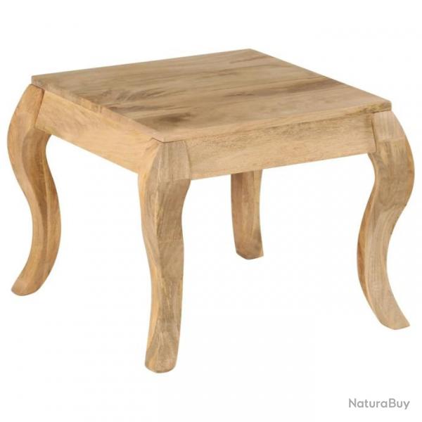 Table d'appoint 45x45x40 cm Bois de manguier massif