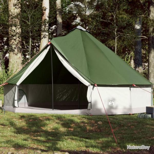 Tente familiale tipi 12 personnes vert impermable