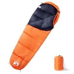 Sac de couchage momie pour adultes camping 3 saisons