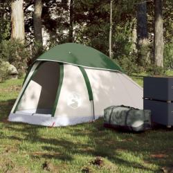 Tente de camping à dôme 1 personne vert imperméable