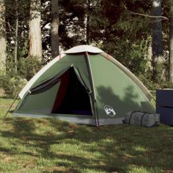 Tente de camping à dôme 2 personne vert imperméable