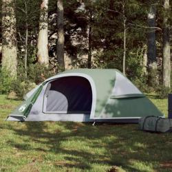 Tente de camping à dôme 1 personne vert imperméable