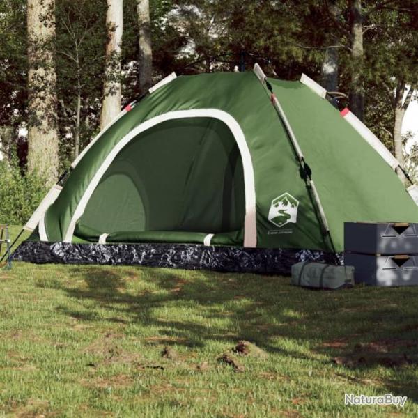 Tente de camping 5 personnes vert libration rapide