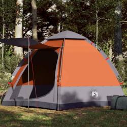 Tente de camping cabine 4 personnes libération rapide