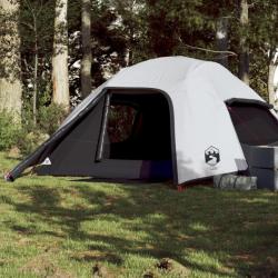 Tente de camping à dôme 4 personnes tissu occultant imperméable