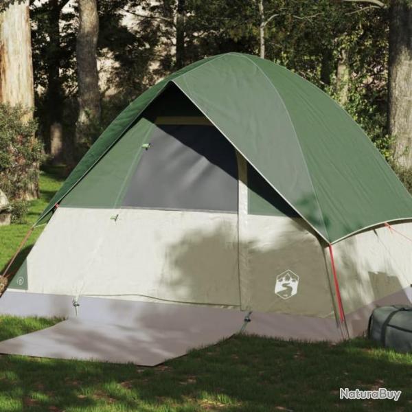 Tente de camping  dme 4 personnes vert impermable