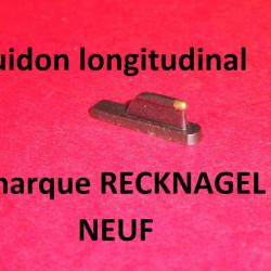 guidon longitudinal NEUF acier RECKNAGEL pour carabine hauteur 7.50mm - VENDU PAR JEPERCUTE (HU405)