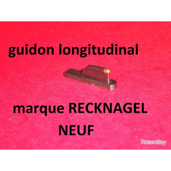 guidon longitudinal NEUF acier RECKNAGEL pour carabine hauteur 7.50mm - VENDU PAR JEPERCUTE (HU405)