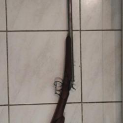 Ancienne Carabine 22 long ou short  artisanal liégeois