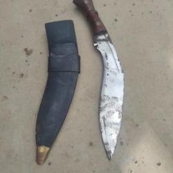 Khukuri couteau Népal artisanal