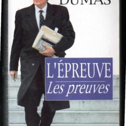 l'épreuve les preuvres de roland dumas