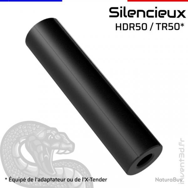 Silencer Mamba HDR-TR50 quips X-Tender et Adaptateur