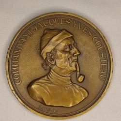 Médaille commémorative Cousteau la Calypso