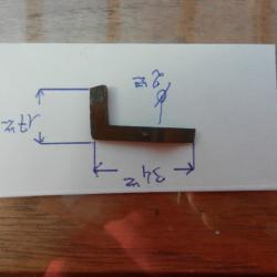 gâchette pour ancien fusil de chasse à broche