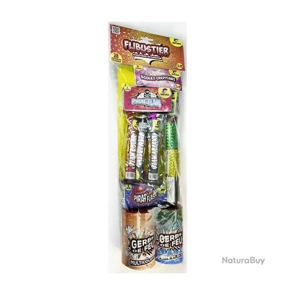 opFA! Assortiment 26 Feu d'artifice Flibustier PYRO DIFFUSION