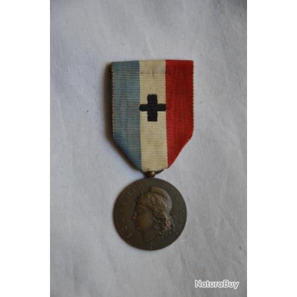 MEDAILLE DU SOUVENIR FRANCAIS 1 MODELE-ANCIENS COMBATTANTS 1914/1918-NON ATTRIBUEE