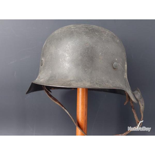 WW2 CASQUE ALLEMAND HEER MODELE 42 DATER 1942 - Allemagne seconde guerre mondiale Trs bon  2eme GM 