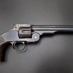 REVOLVER SCHOFIELD PREMIER MODELE CIVIL 1875 Calibre 45 Smith & Wesson - US XIXè Bon  U.S.A. XIX eme