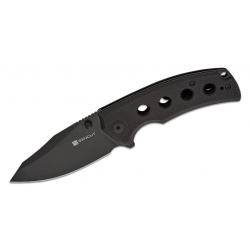 Couteau Sencut Excalis Black G10 Lame Acier 9Cr18MoV Tanto Reverse Blackwash IKBS Liner Lock S230681