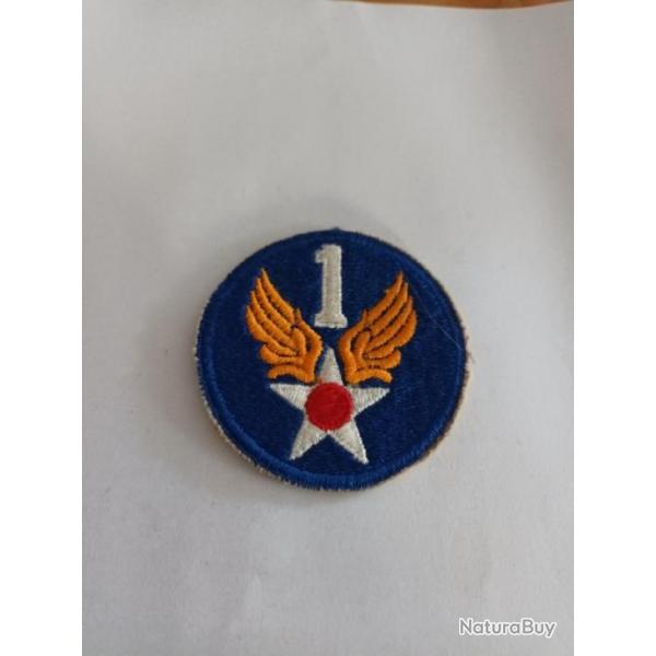 Patch armee us 1st US ARMY AIR FORCE  WW2 ORIGINAL 3