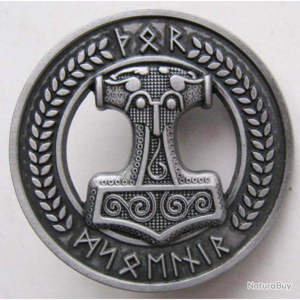 PINS BADGE CELTIQUE - MARTEAU DE THOR - Ref.24