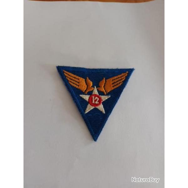 Patch armee us 12th US ARMY AIR FORCE WW2 ORIGINAL 3