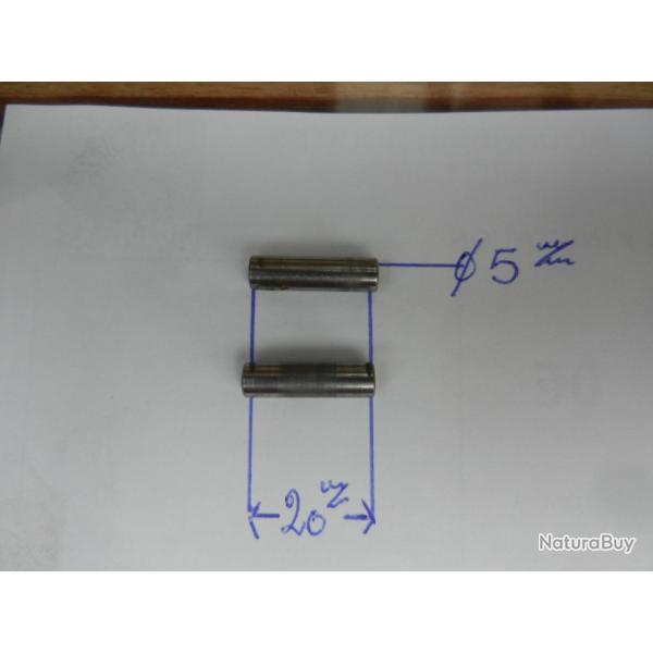 deux goupilles pour arme