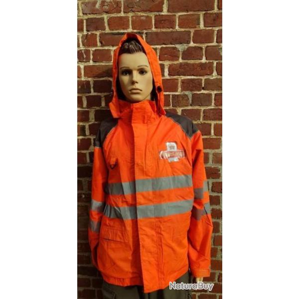 Veste de signalisation haute visibilit de la Brittish Royal Mail 100% polyester