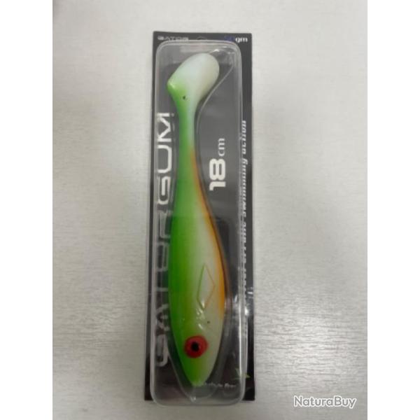 !! LEURRE GATOR GUM 18cm IRISH UV