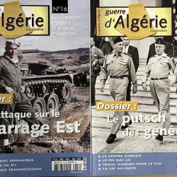 Lot de 2 Magazines La Guerre d'Algérie No 14 & 16