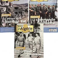 Lot de 3 Magazines La Guerre d'Algérie No 14, 15 & 16