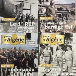 Lot de 4 Magazines La Guerre d'Algérie No 14, 15, 16 & 17