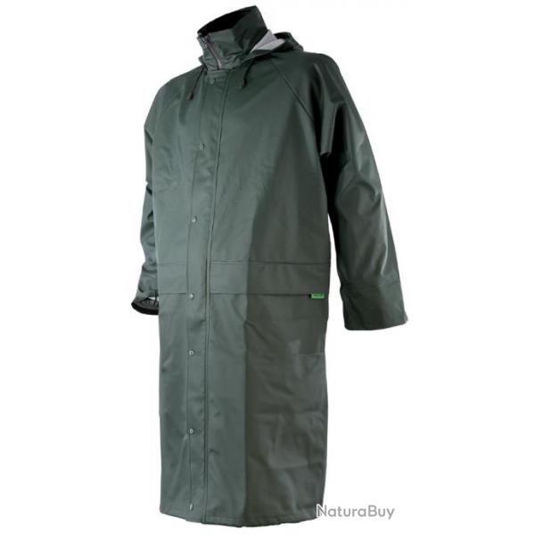 Treeland - Manteau long de pluie vert T430